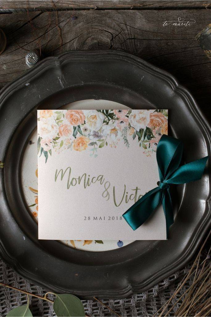 INVITATIE NUNTA PRIMAVARATICA - TeMariti