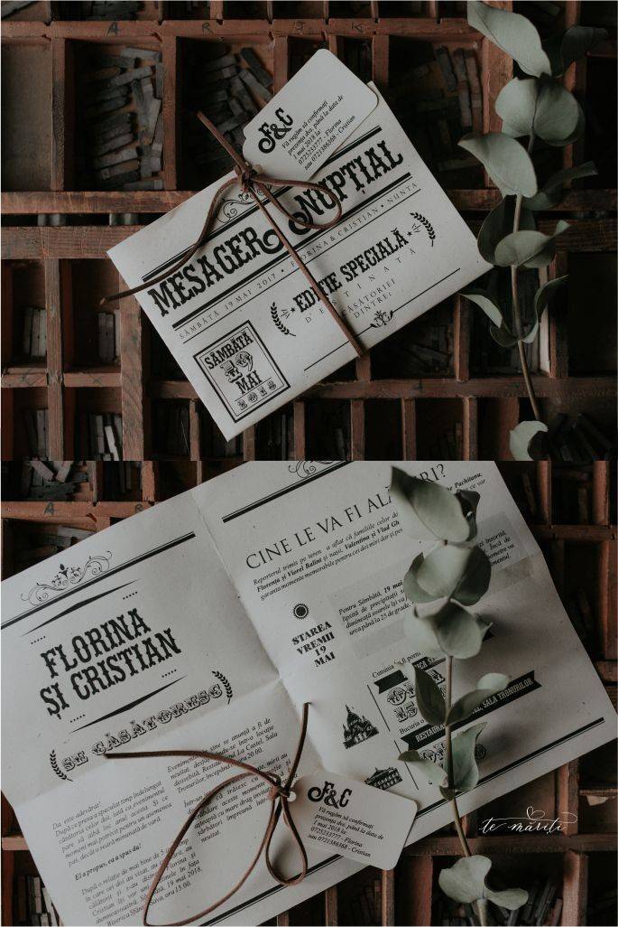INVITATIE NUNTA ZIAR - TeMariti